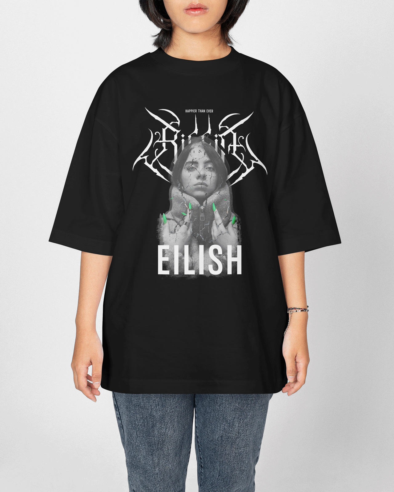 Playera "Billie Eilish" - Happier Than Ever