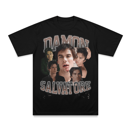 Playera Damon Salvatore - Negro