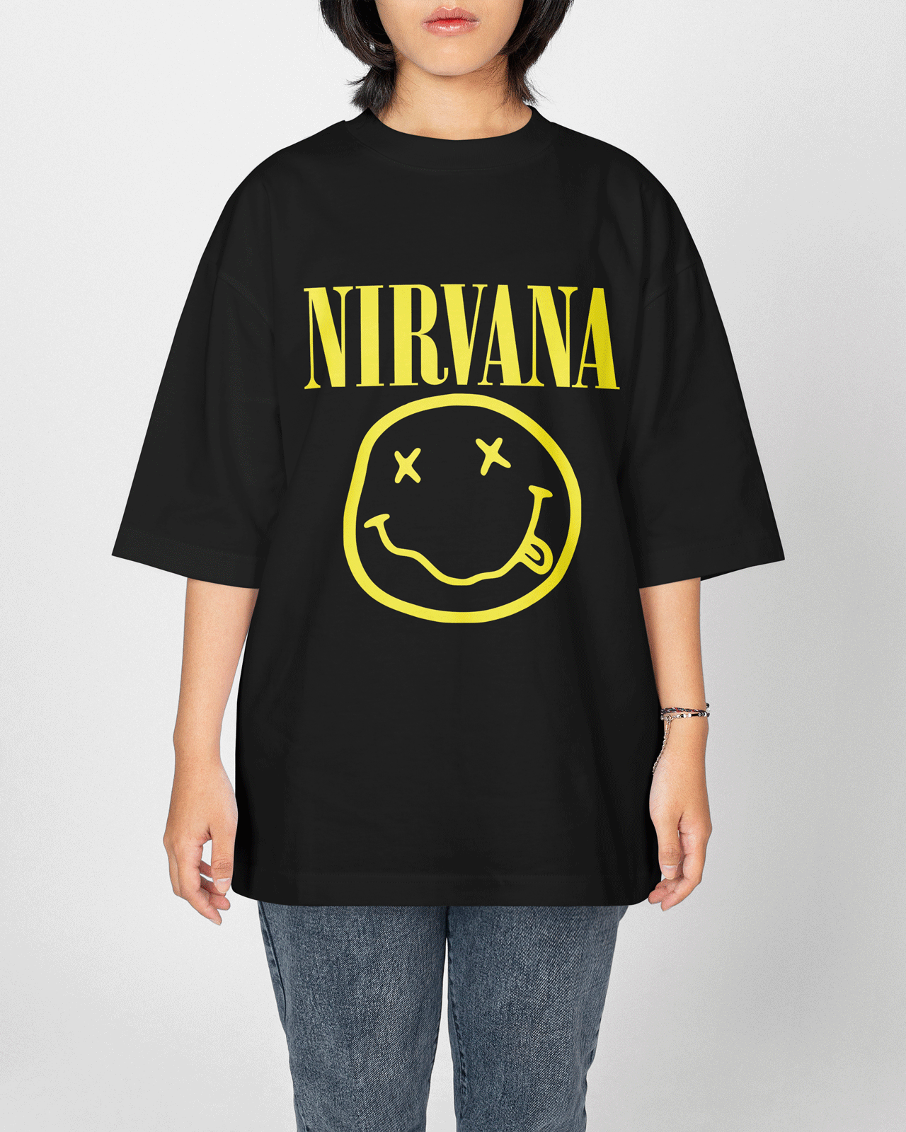 Playera Nirvana | Negra