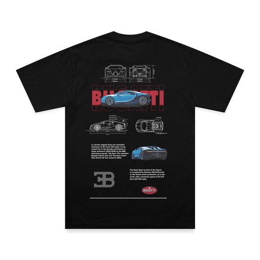 T-shirt Bugatti - Espalda