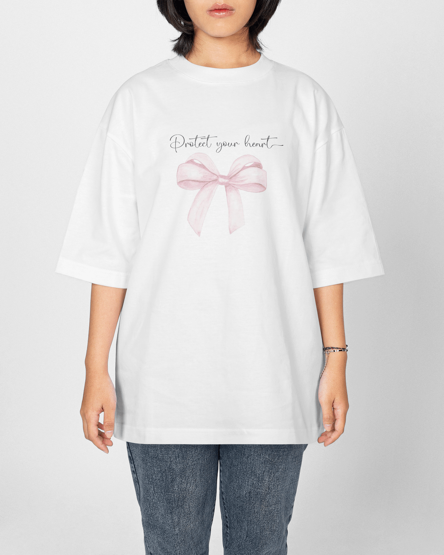 Camiseta "Protect your heart " Oversize