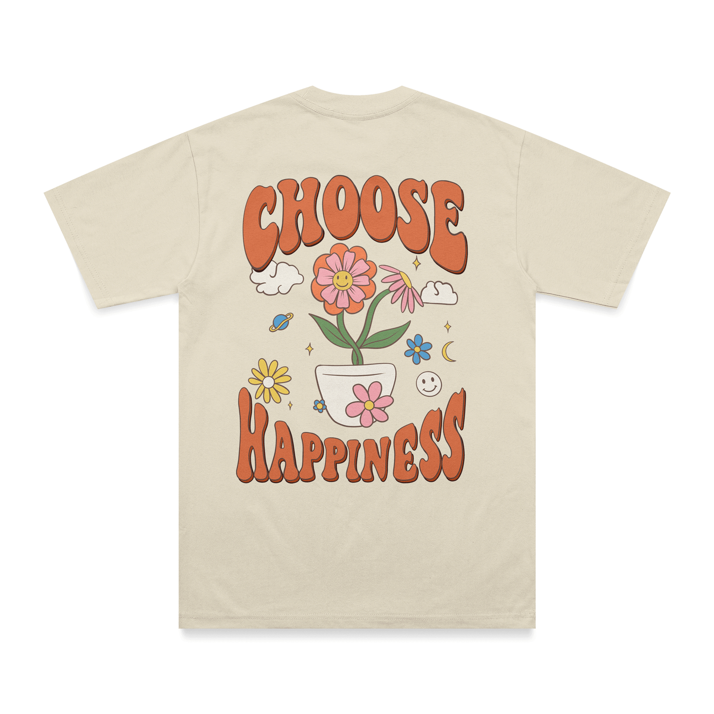 Playera Choose Happiness | Espalda