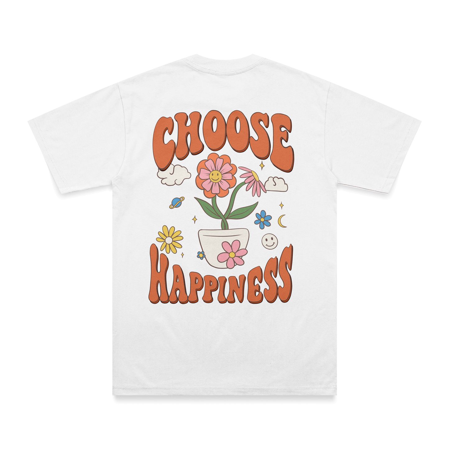 Playera Choose Happiness | Espalda