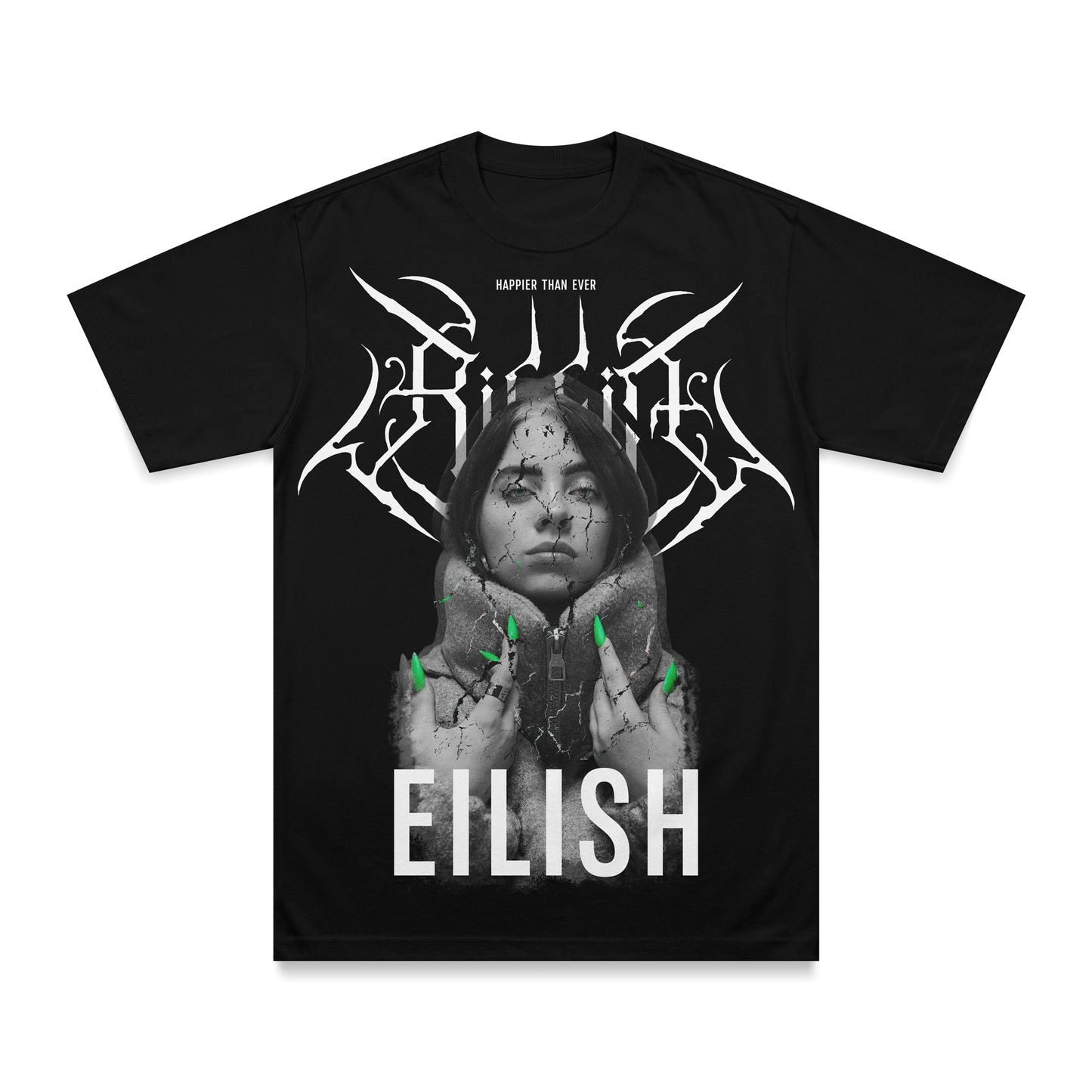 Playera "Billie Eilish" - Happier Than Ever