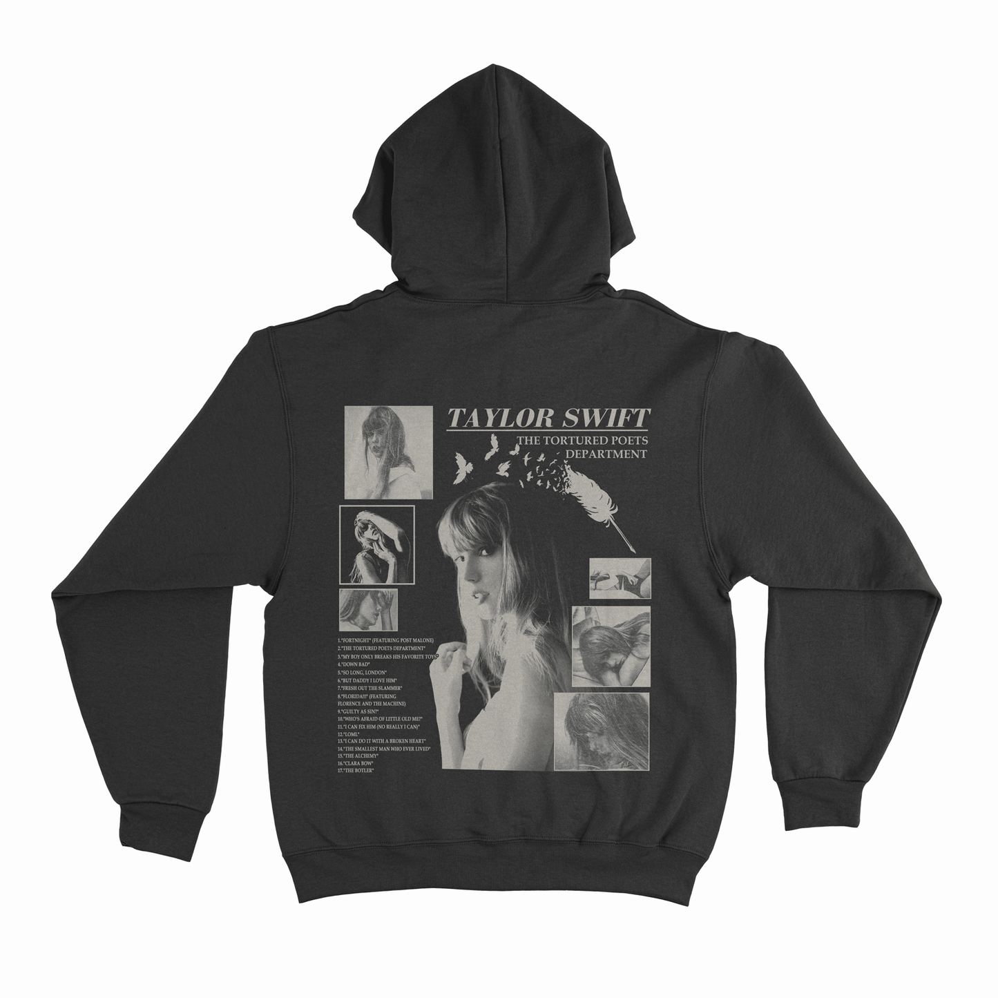 Hoodie Taylor Swift - TTPD - Espalda