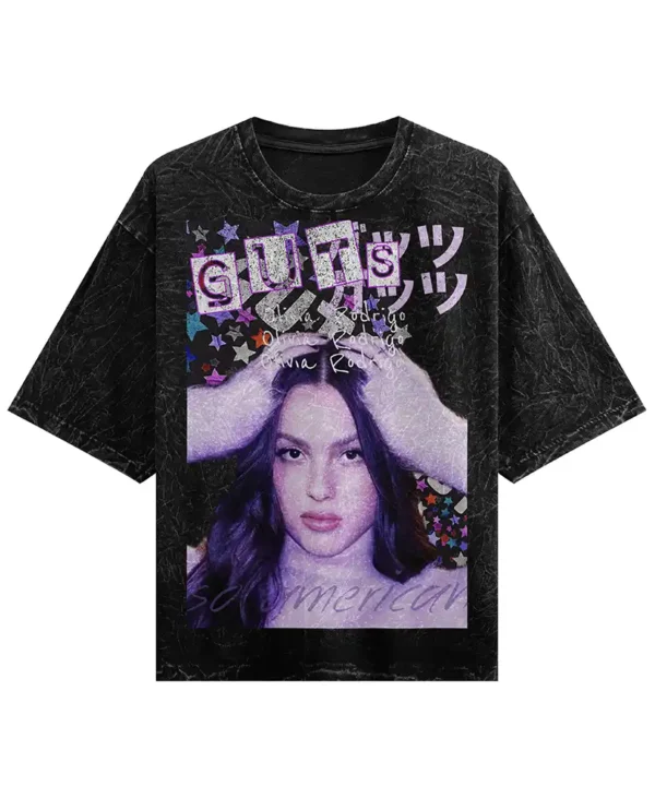 Playera Olivia Rodrigo - Oversize Washed