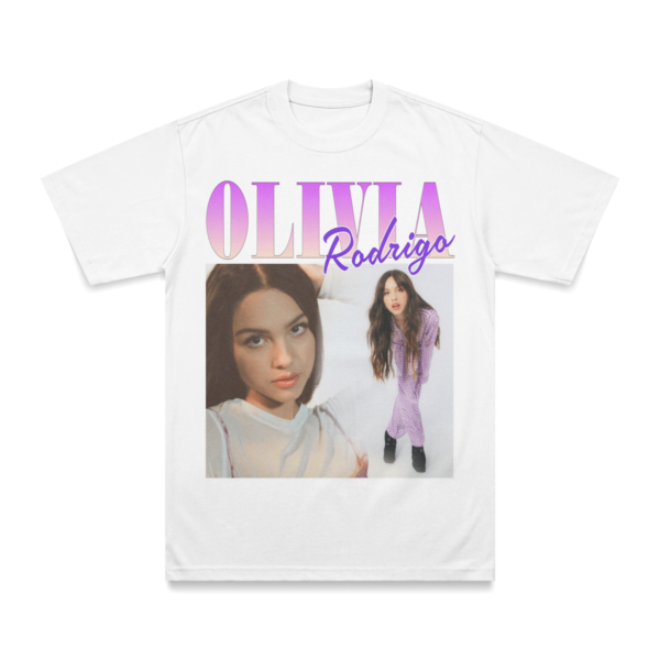 Playera Olivia Rodrigo - Blanca