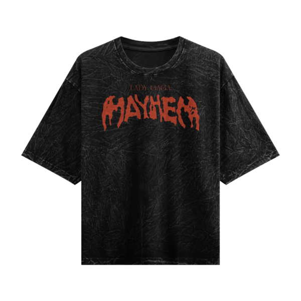 Playera Washed- Lady Gaga - Mayhem