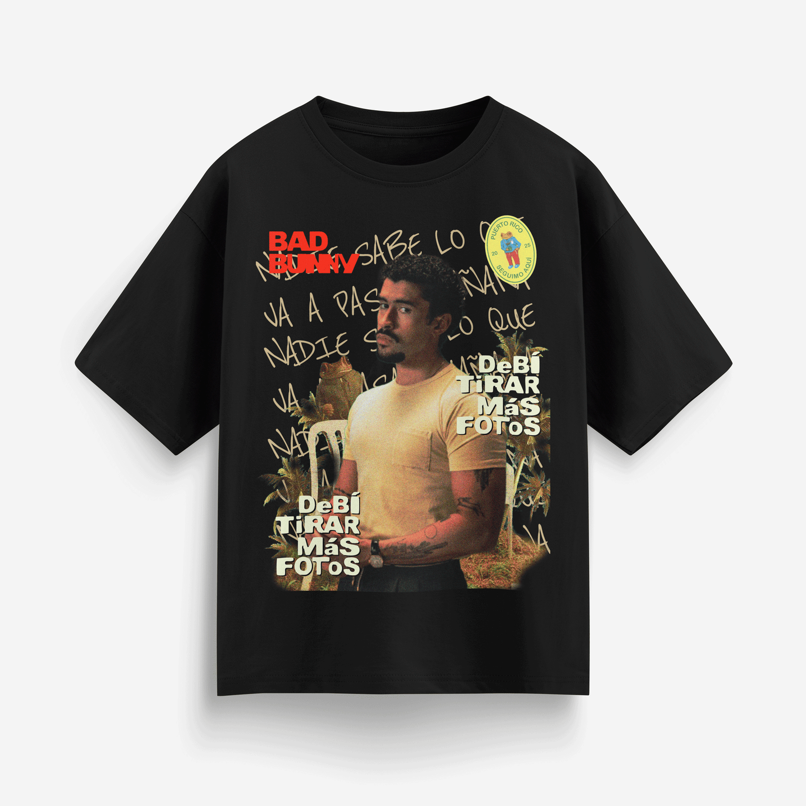 Playera Oversized - Bad Bunny - DtMF