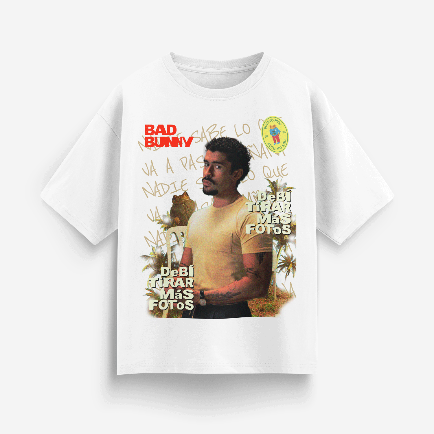 Playera Oversized - Bad Bunny - DtMF - Image 3