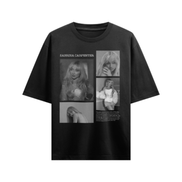Playera Sabrina Carpenter - Black - Collage